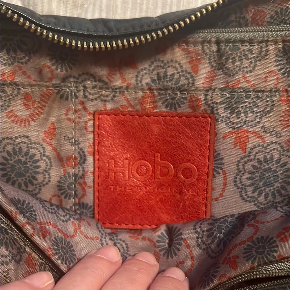 HOBO Black Leather Bag
